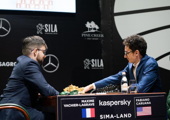 International Chess Federation on X: Round 1 of Candidates 2020 is in the  books. Surprisingly enough there were no wins for White, but Ian  Nepomniachtchi (Russia) & Wang Hao (China) managed to