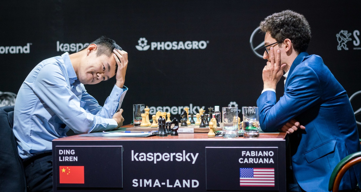 Ding Liren and Fabiano Caruana celebrate 20 years of chess battles –  Chessdom