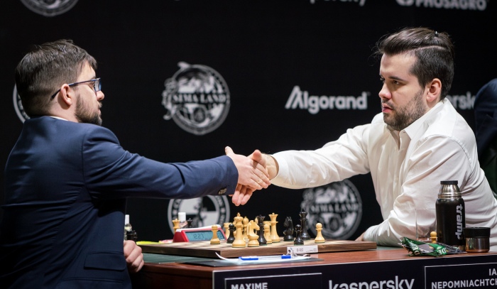 Candidates 2020: Vachier-Lagrave catches up with Nepomniachtchi