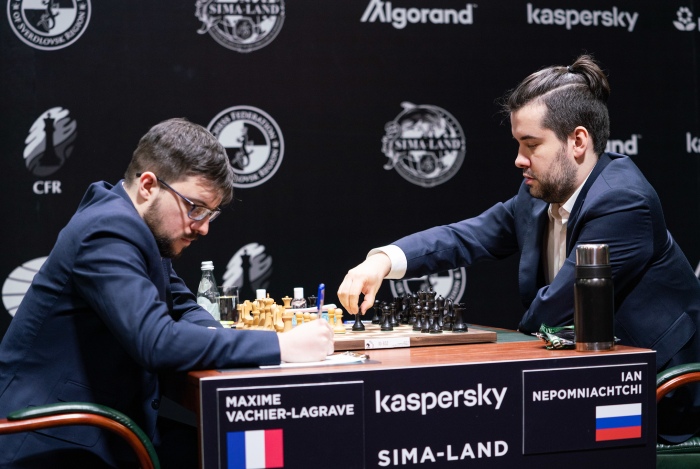 chess24.com on X: Congratulations to Ian Nepomniachtchi (@lachesisq) on  winning a 2nd #FIDECandidates Tournament in a row with a round to spare! If  Magnus wants it, we'll have a Carlsen-Nepomniachtchi World Championship