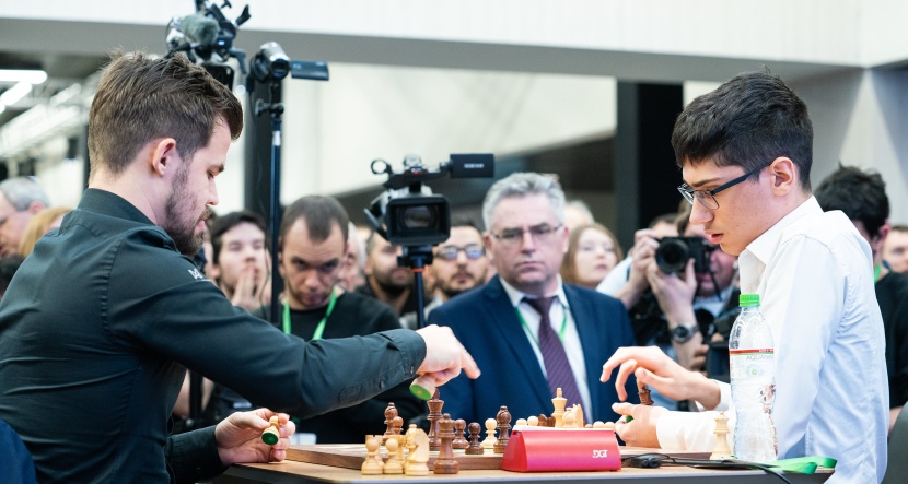 Firouzja beats Carlsen in the Banter Blitz Cup final