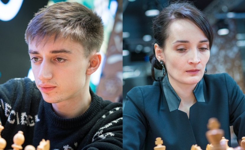 Daniil Dubov and Katerina Lagno emerged the leaders after 12 rounds