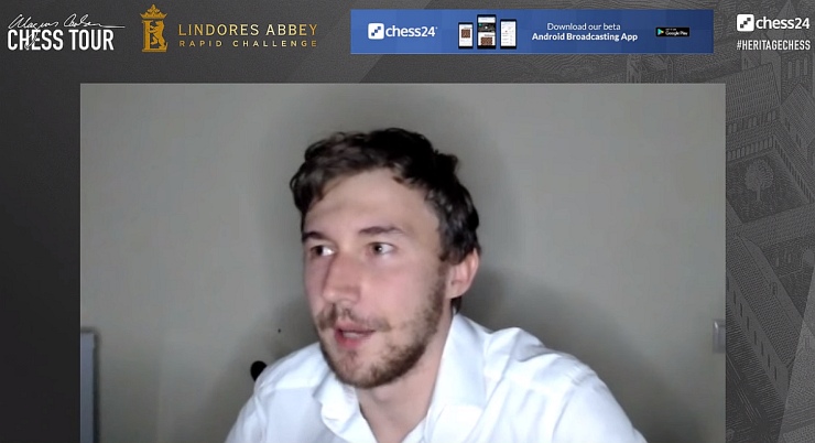 Karjakin somehow survives to fight another day against Dubov in the  Lindores Abbey Rapid Challenge