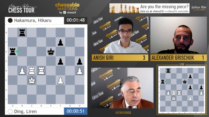 chess24 - 3-time World Blitz Champion Alexander Grischuk