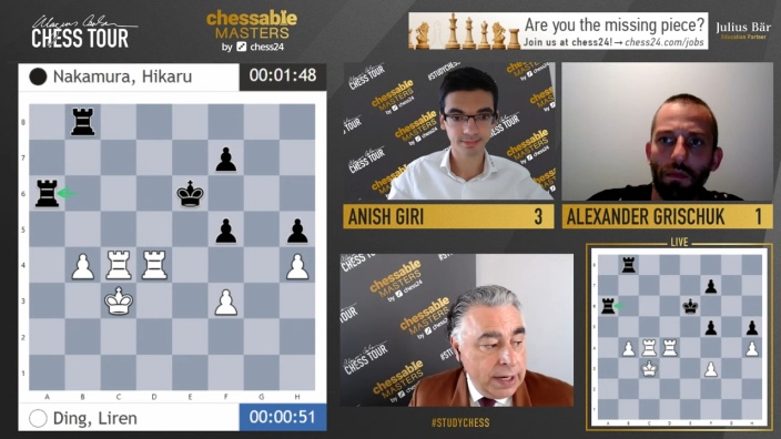 Want to stream the Chessable Masters? Use the official chess24