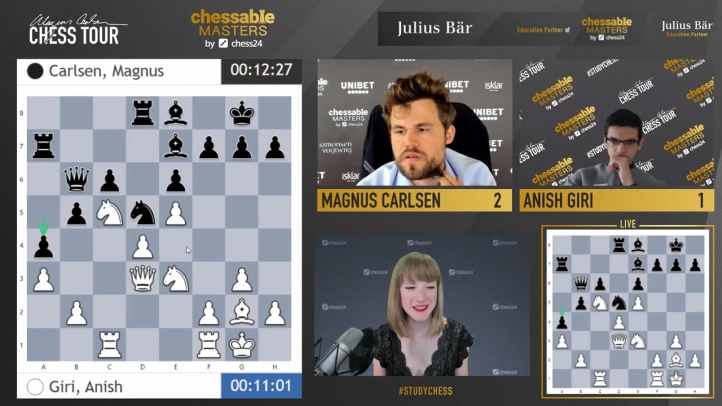 Carlsen denies Nakamura sixth straight Speed Chess title in