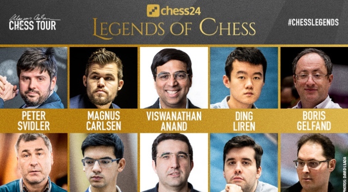 chess24 Legends of Chess, Day 1