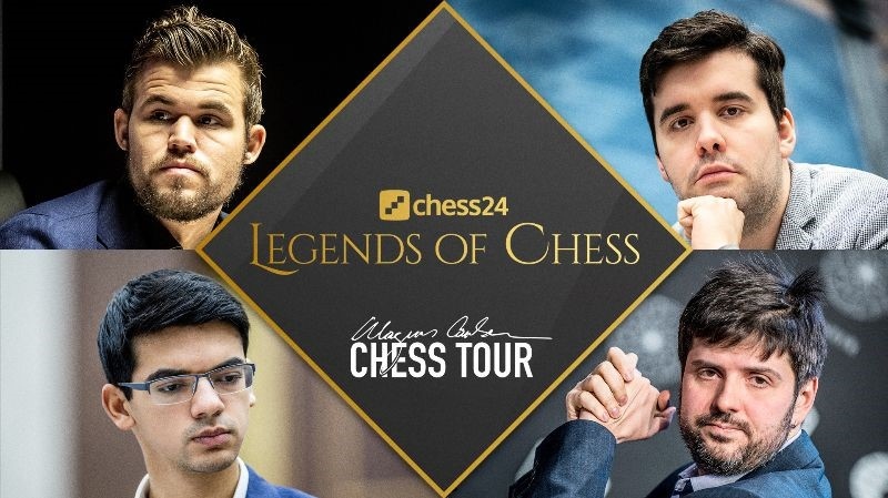 Giri-Carlsen to kick off chess24 Legends of Chess