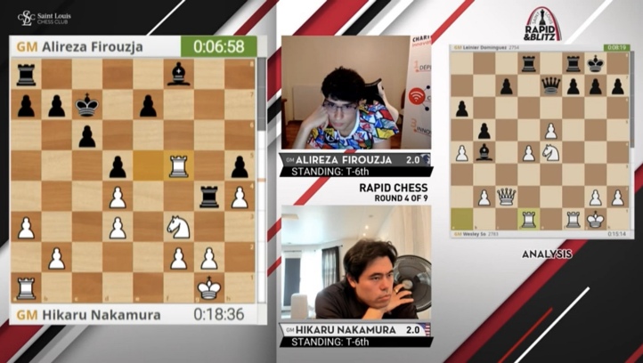 Fabiano Caruana Wins the 2022 Champions Showdown: Chess 9LX
