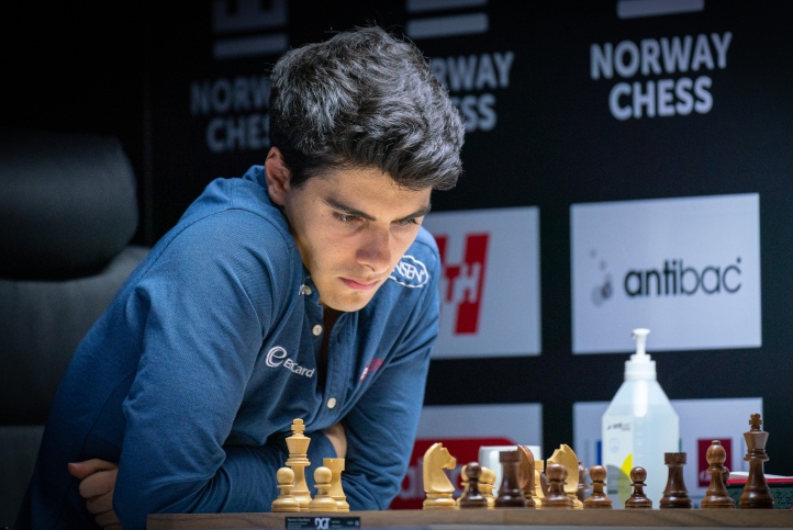 The chess games of Aryan Tari