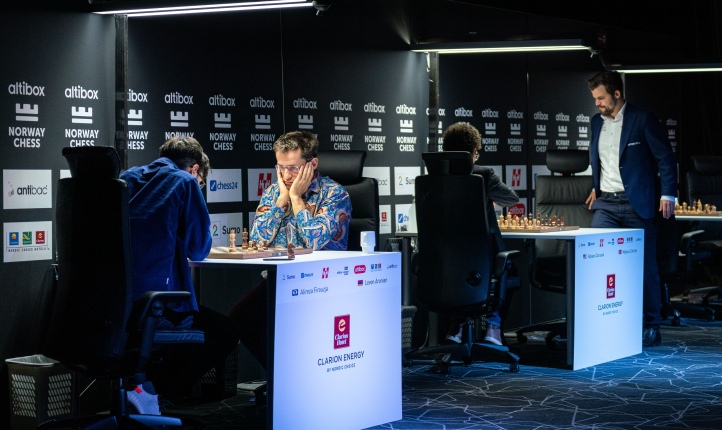 Norway Chess: Firouzja still ahead