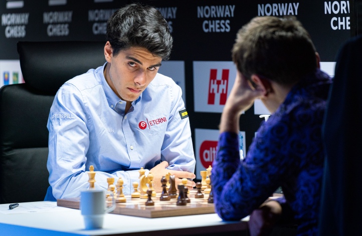 The Norwegian revenge, Aryan Tari vs Alireza Firouzja