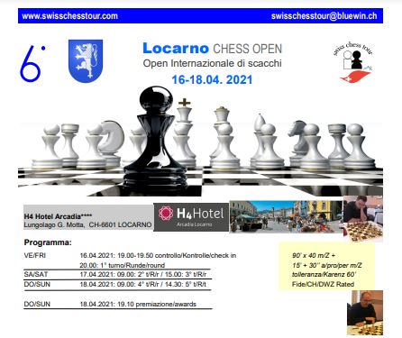Caldas Internacional Hotel Chess Open - U2400 + U1800 - Viral Agenda