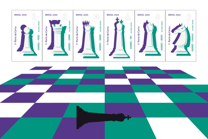 Brazilian Post issues official chess stamp