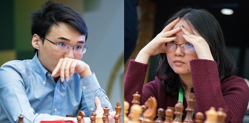 Lu, Shanglei is leading after 10 rounds of the Chinese Chess