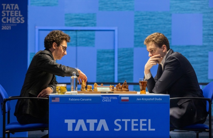 Tata Steel Chess Tournament 2023: Carlsen overcomes Caruana