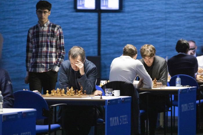 Tata Steel 2022 Round 10: Grandelius Wins his First Game, Carlsen Still  Ahead