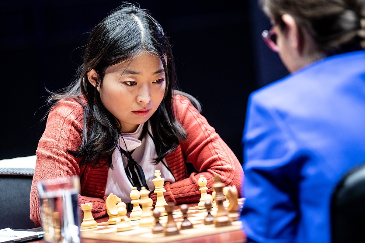 Dronavalli Harika stuns world champion Ju Wenjun at FIDE Women's Grand Prix  chess tournament