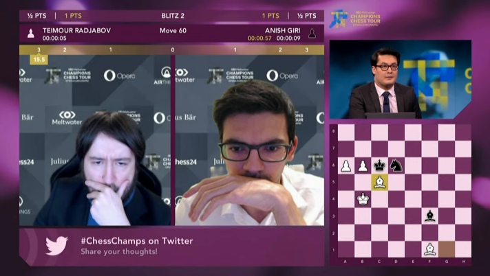 Carlsen, So, Vachier-Lagrave and Radjabov through to semis