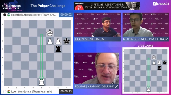 Julius Bär Challengers Chess Tour – Kramnik vs Polgar, 08 Apr – 15