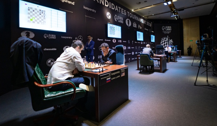 Anish Giri vs Ding Liren  FIDE Candidates 2021 