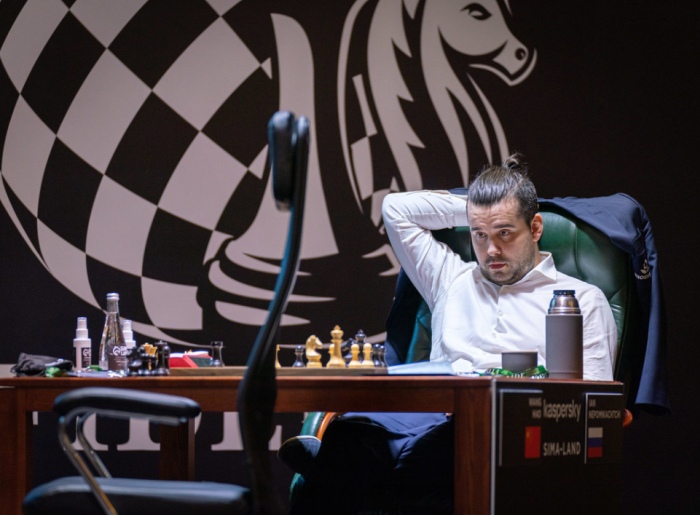 International Chess Federation on X: Ian Nepomniachtchi (@lachesisq) has  arrived! #FIDECandidates  / X