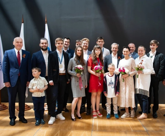 Russian juniors and trainers awarded in Sirius